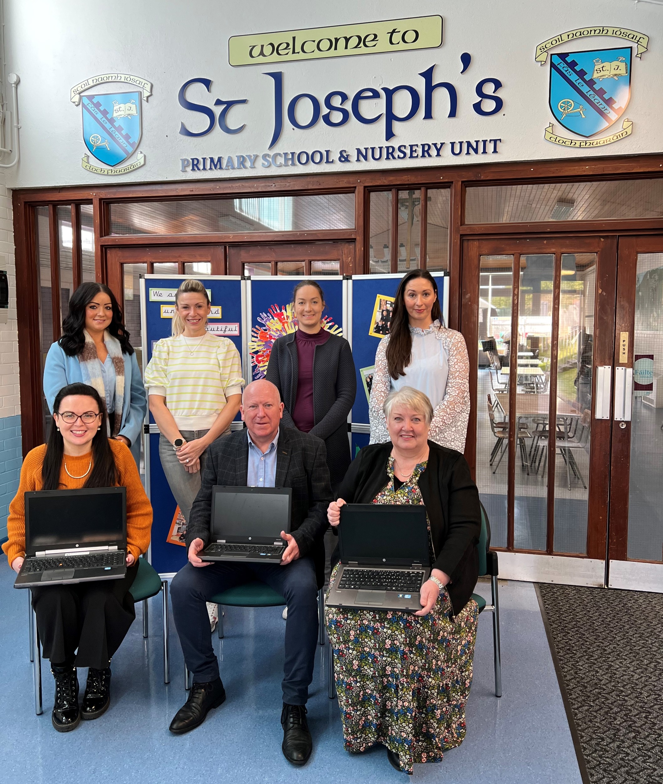 Local Businesses Donate Laptops to Schools through 'Back to Schools